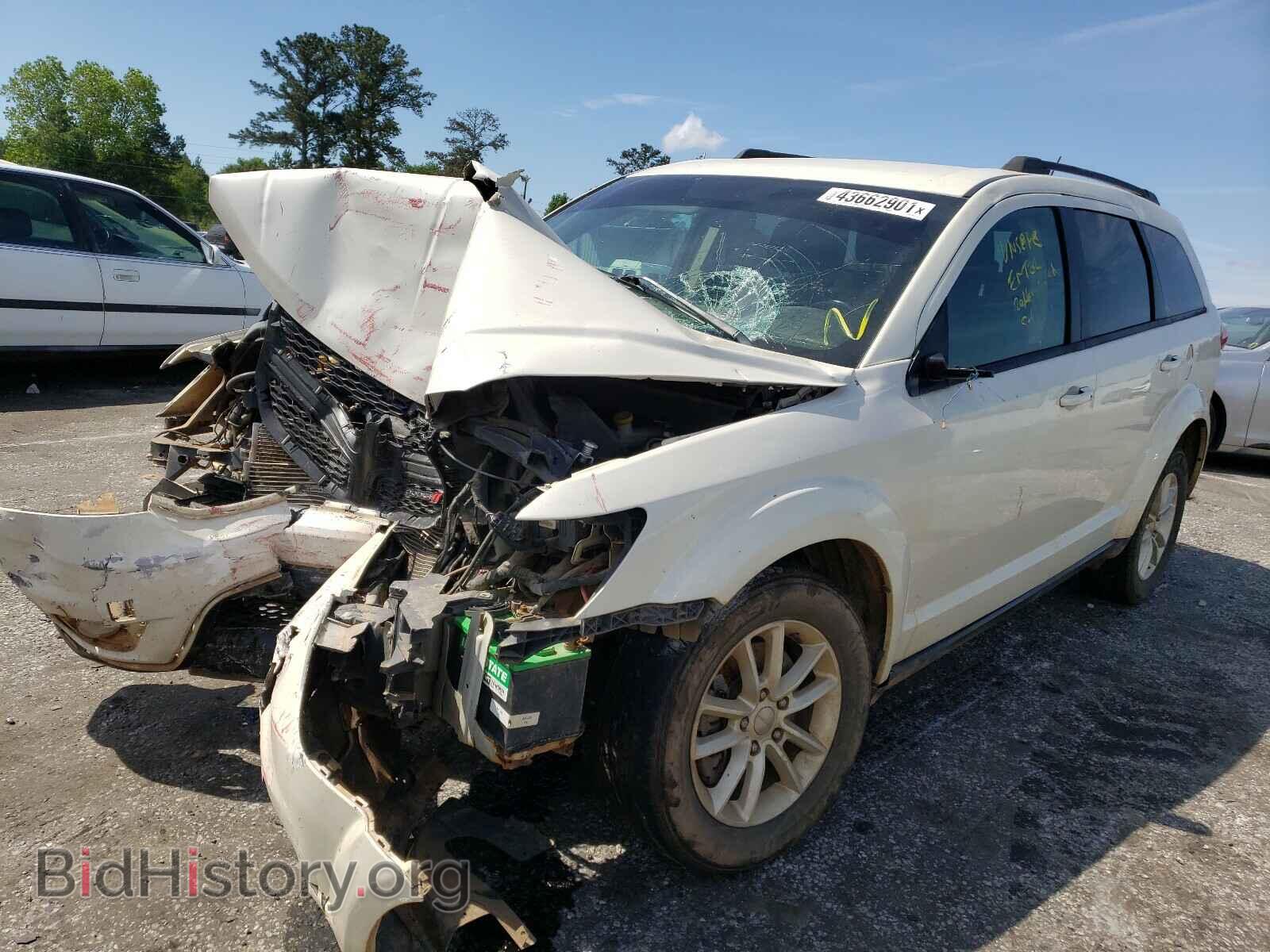 2017 DODGE JOURNEY - VIN: 3C4PDCBB4HT560315 - Фото 2