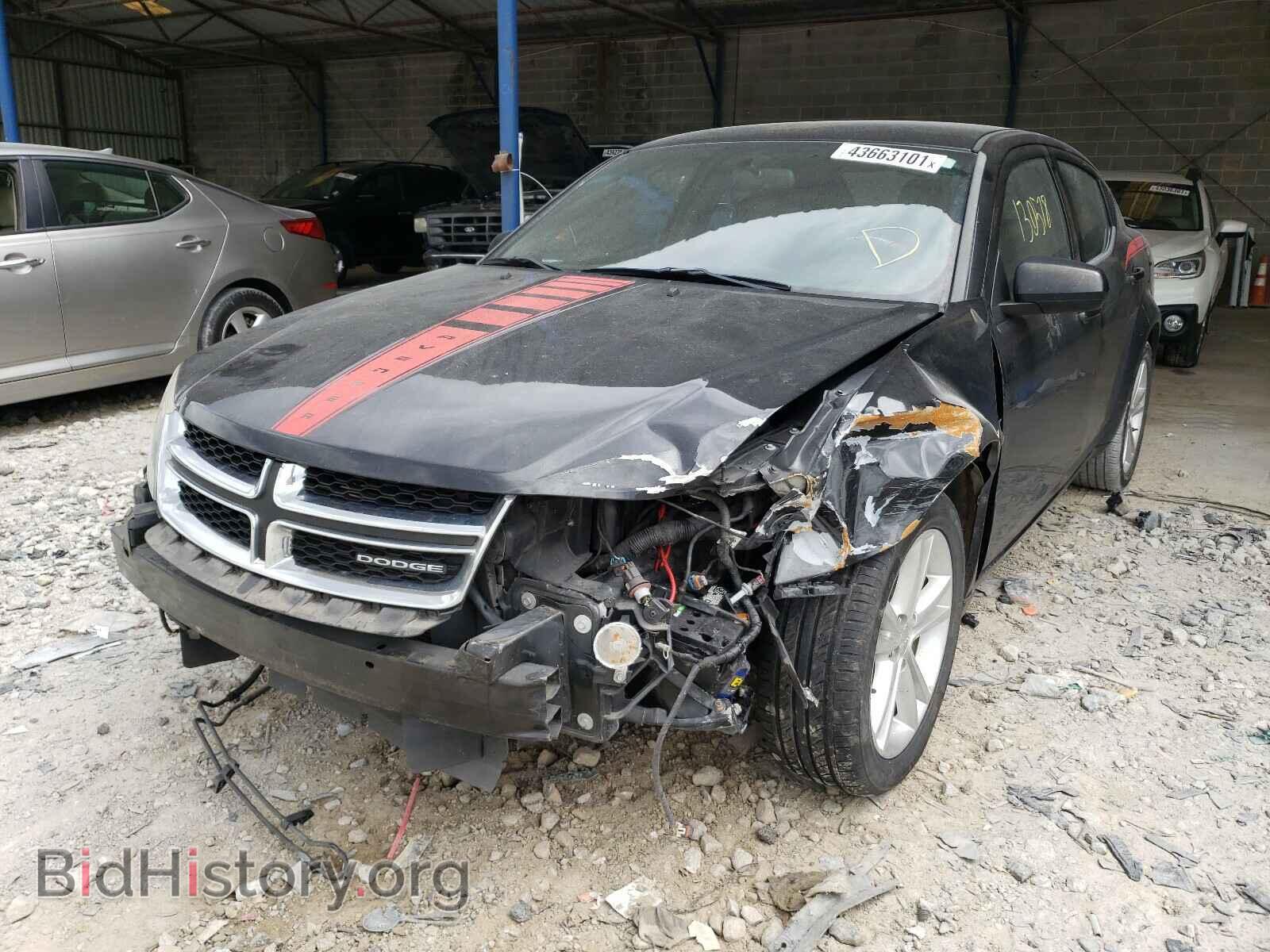 2011 DODGE AVENGER - VIN: 1B3BD1FG2BN508100 - Фото 2