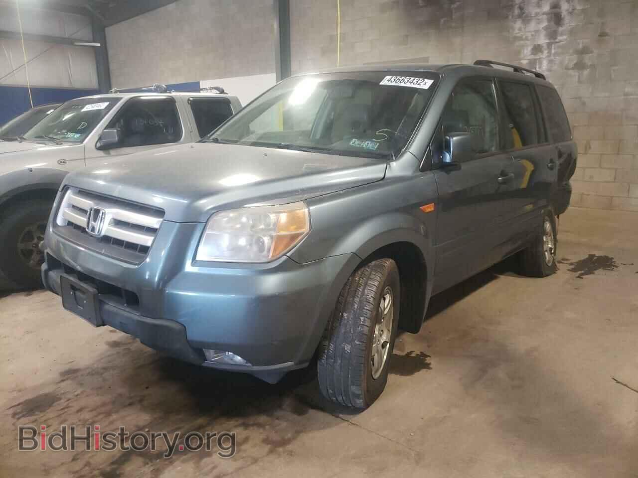 2007 HONDA PILOT - VIN: 2HKYF18517H517487 - Фото 2