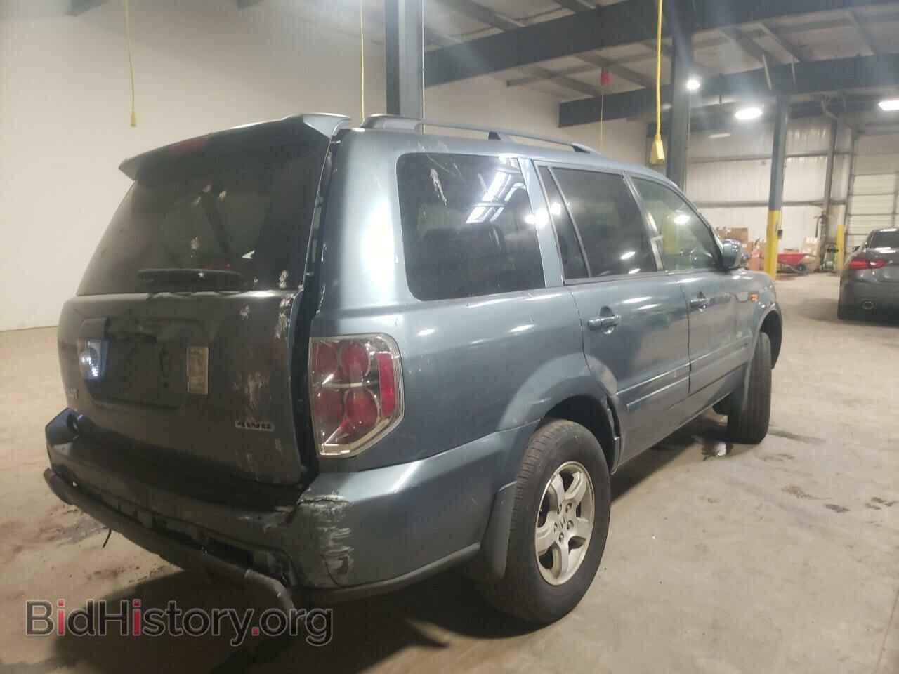 2007 HONDA PILOT - VIN: 2HKYF18517H517487 - Фото 4