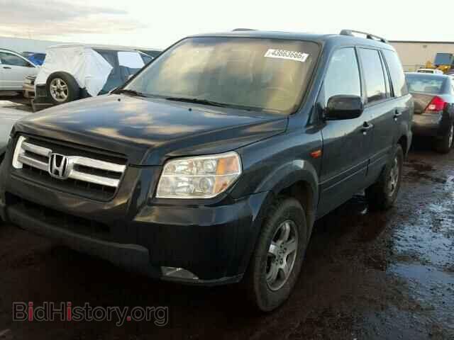 2006 HONDA PILOT - VIN: 2HKYF18606H526608 - Фото 2
