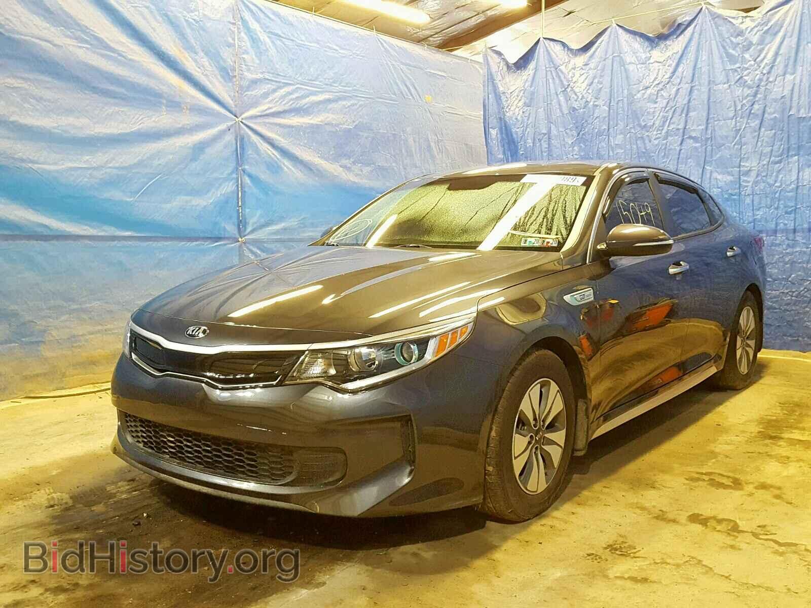 2017 KIA OPTIMA HYB - VIN: KNAGT4LE9H5014625 - Фото 2