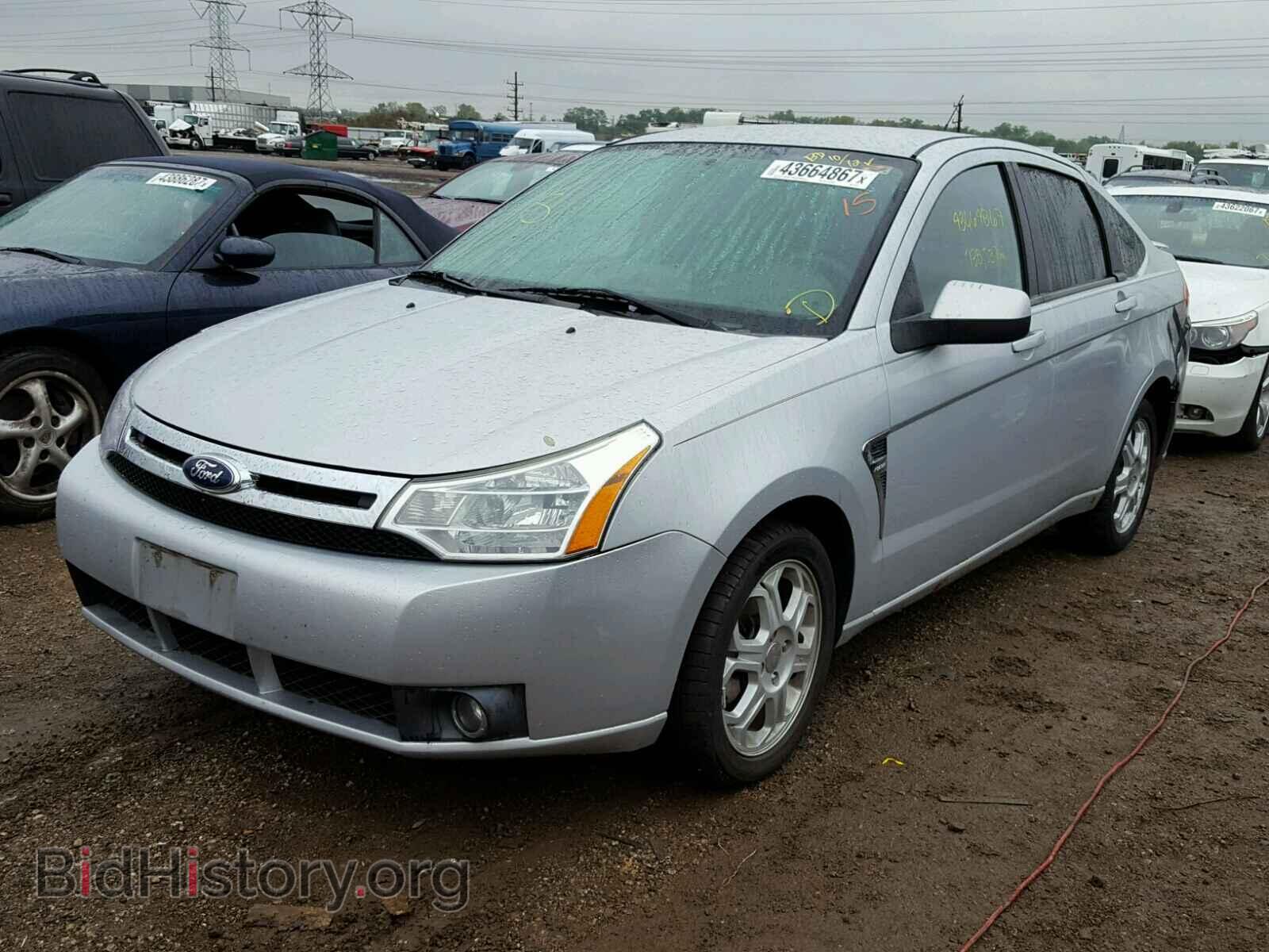 2008 FORD FOCUS - VIN: 1FAHP35N48W164791 - Фото 2