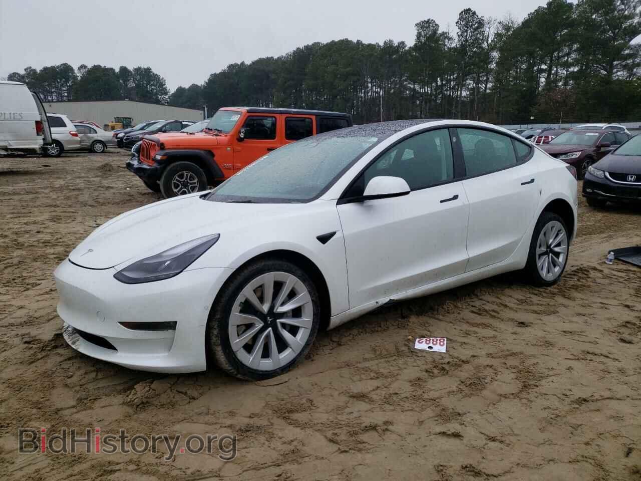 Фотография 5YJ3E1EBXNF272840 - TESLA MODEL 3 2022