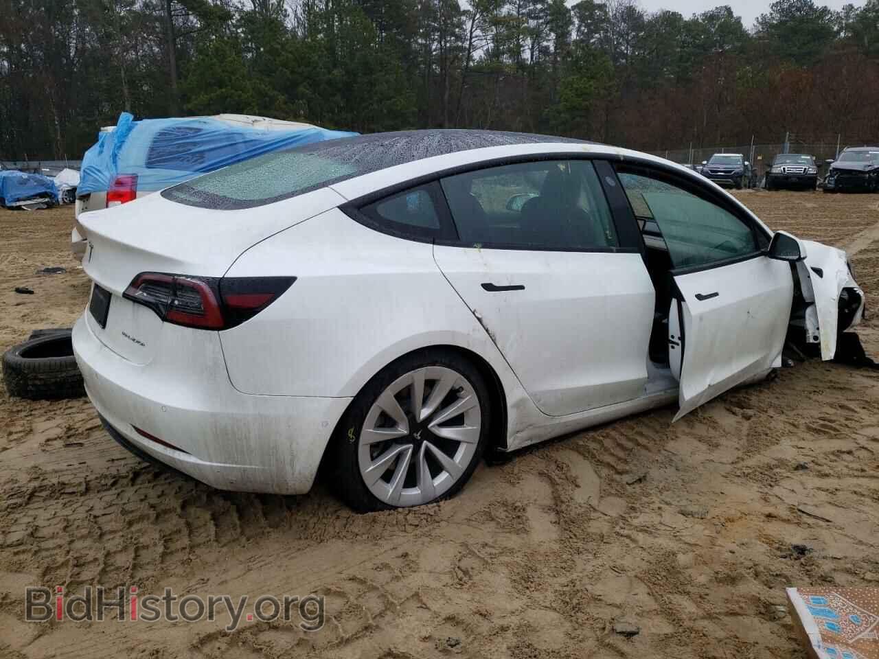 2022 TESLA MODEL 3 - VIN: 5YJ3E1EBXNF272840 - Фото 3