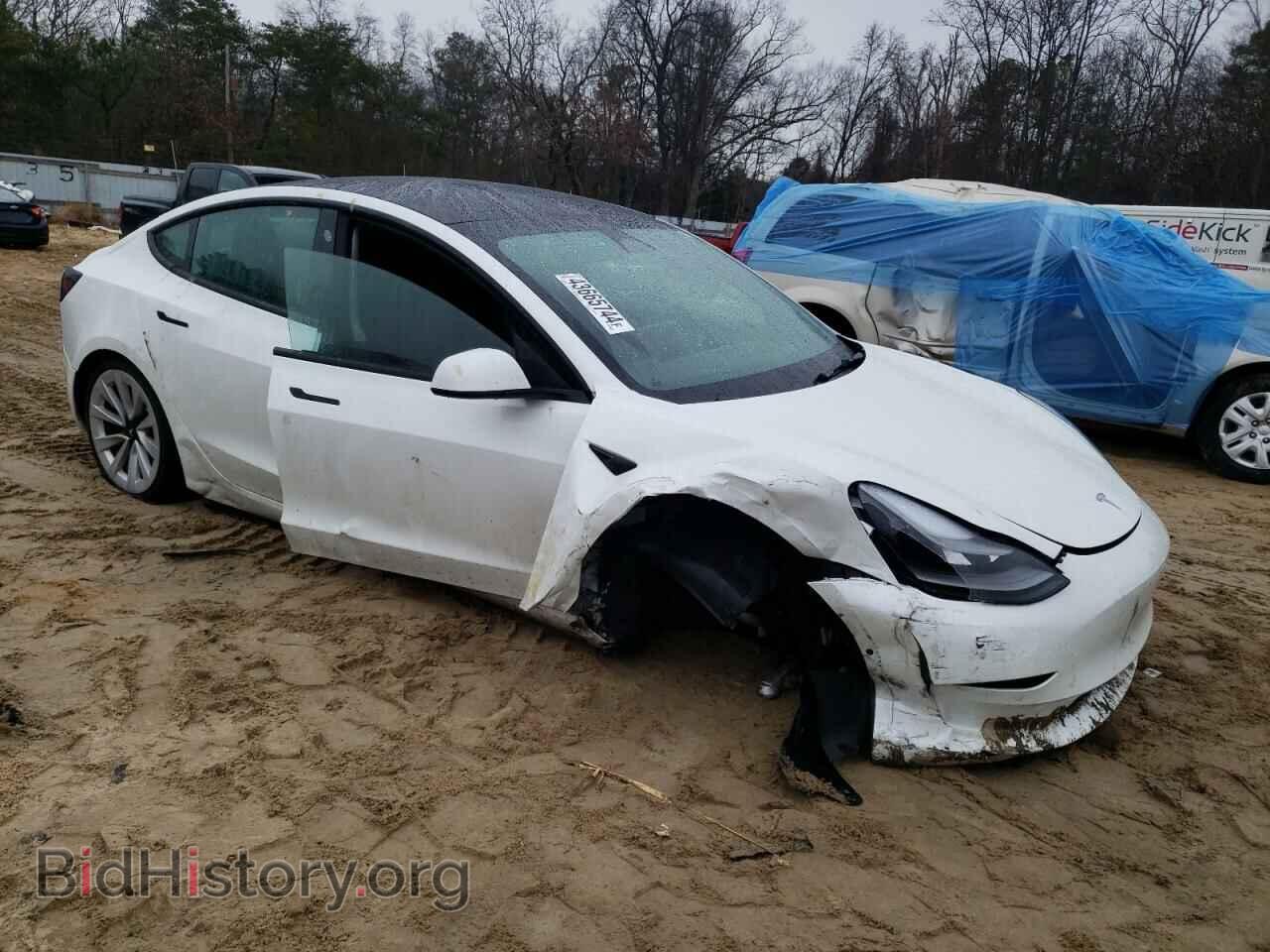 2022 TESLA MODEL 3 - VIN: 5YJ3E1EBXNF272840 - Фото 4