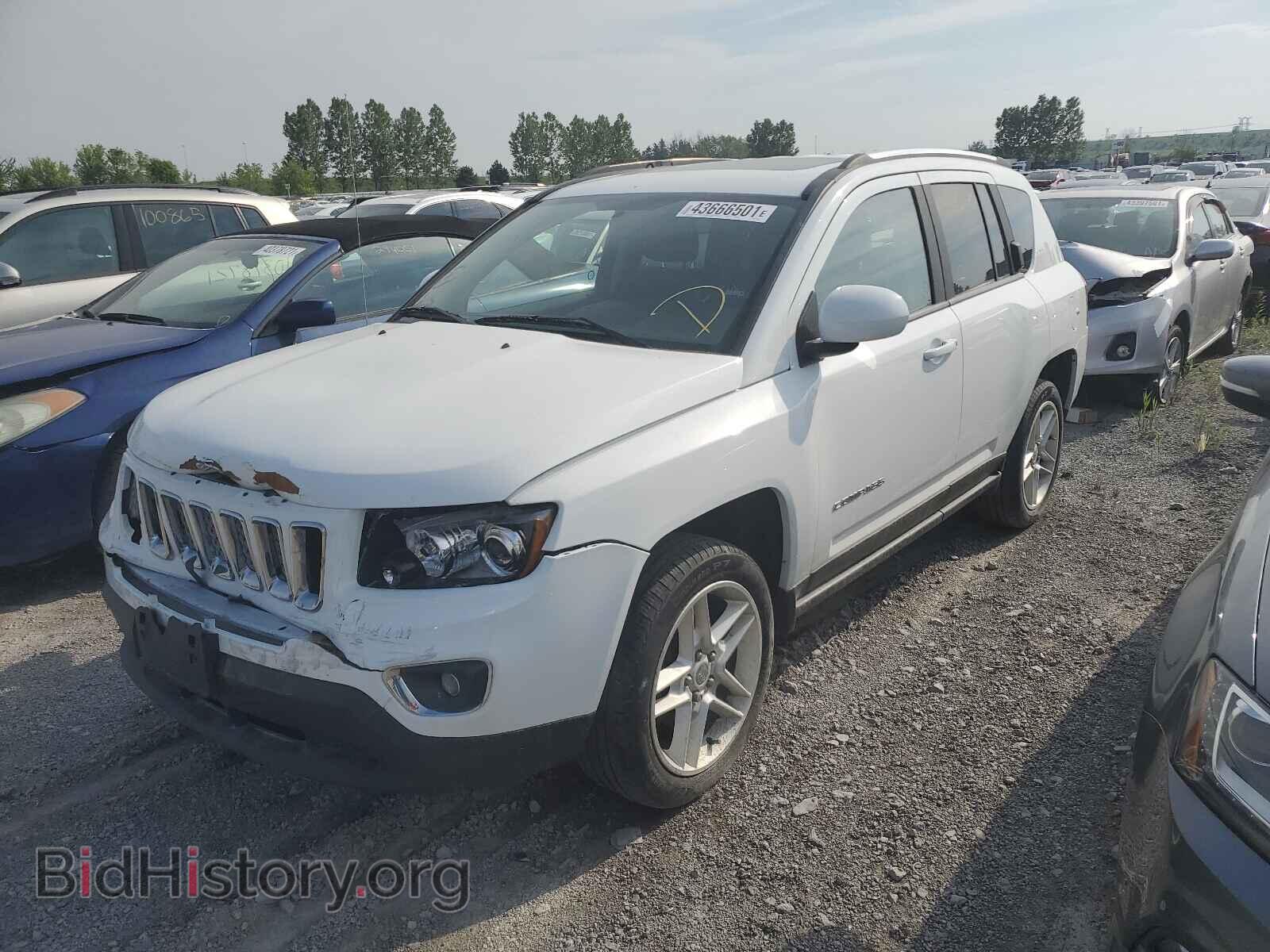2014 JEEP COMPASS - VIN: 1C4NJCCB0ED513671 - Фото 2