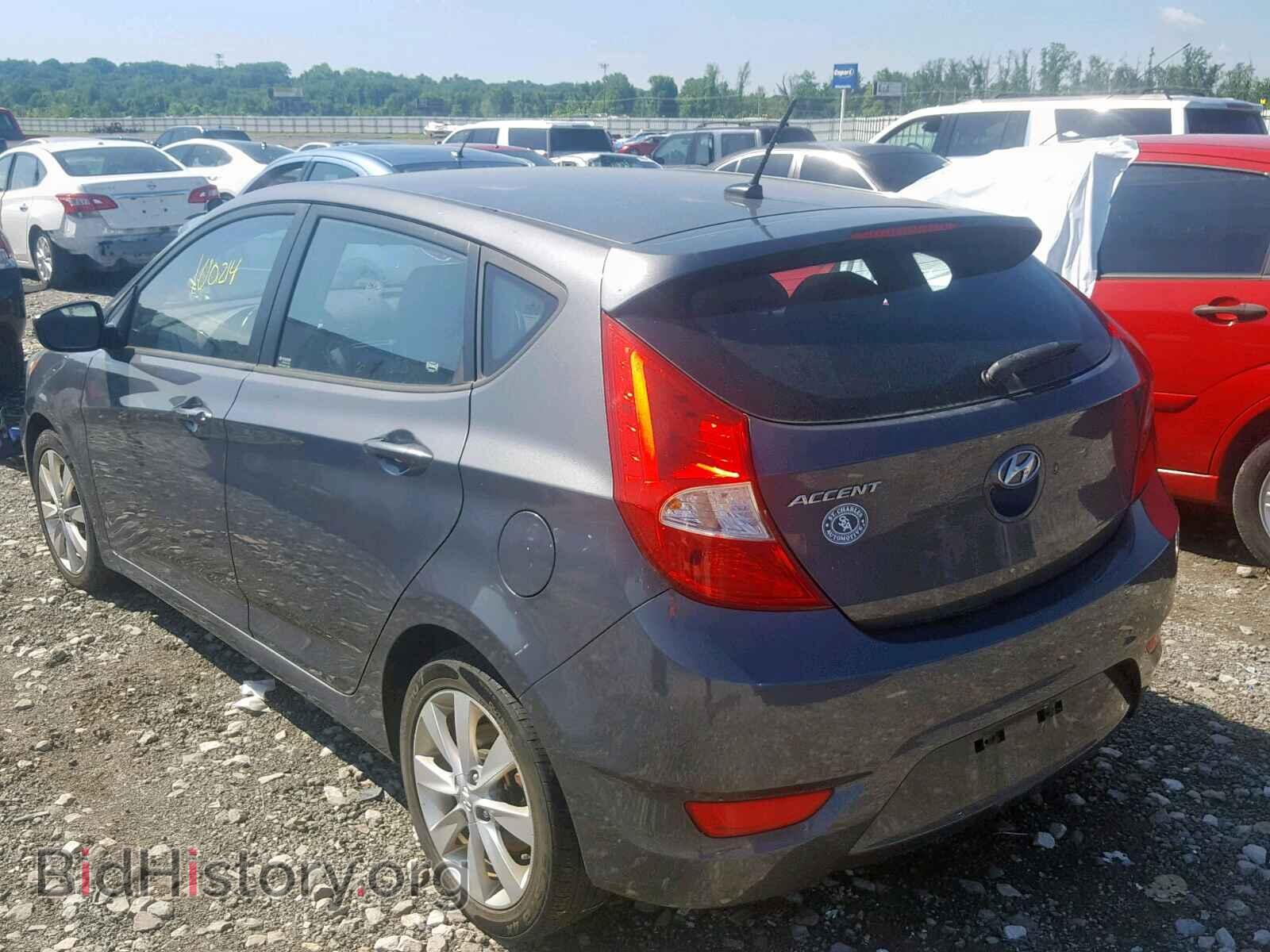 2012 HYUNDAI ACCENT - VIN: KMHCU5AE3CU052479 - Фото 3