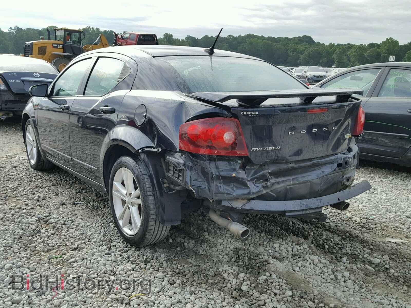 2012 DODGE AVENGER - VIN: 1C3CDZEG1CN258650 - Фото 3