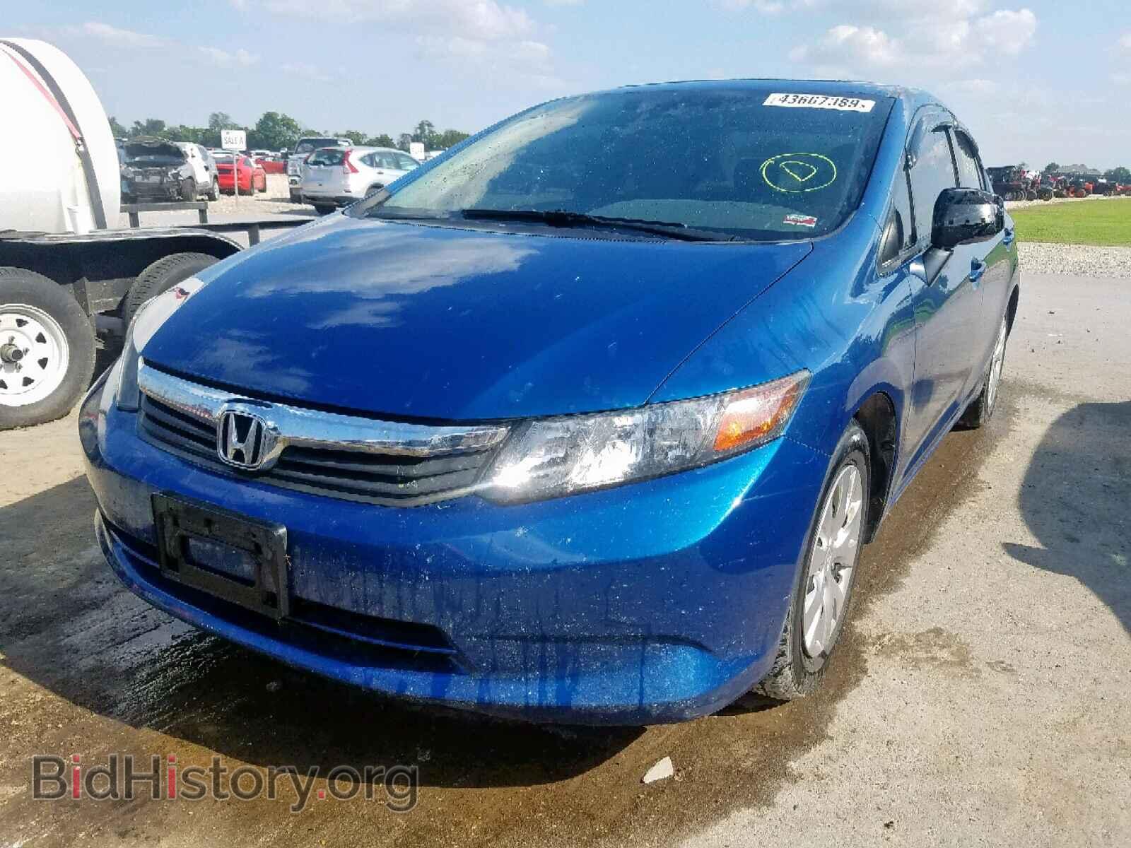 2012 HONDA CIVIC LX - VIN: 19XFB2F56CE019070 - Фото 2