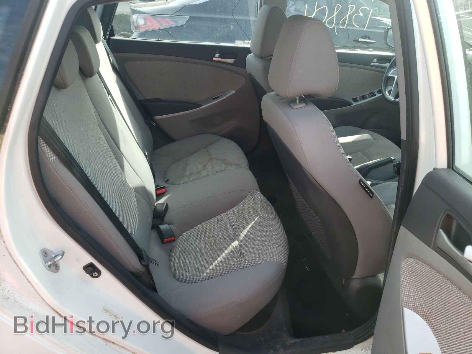 2012 HYUNDAI ACCENT - VIN: KMHCT5AE0CU027770 - Фото 6