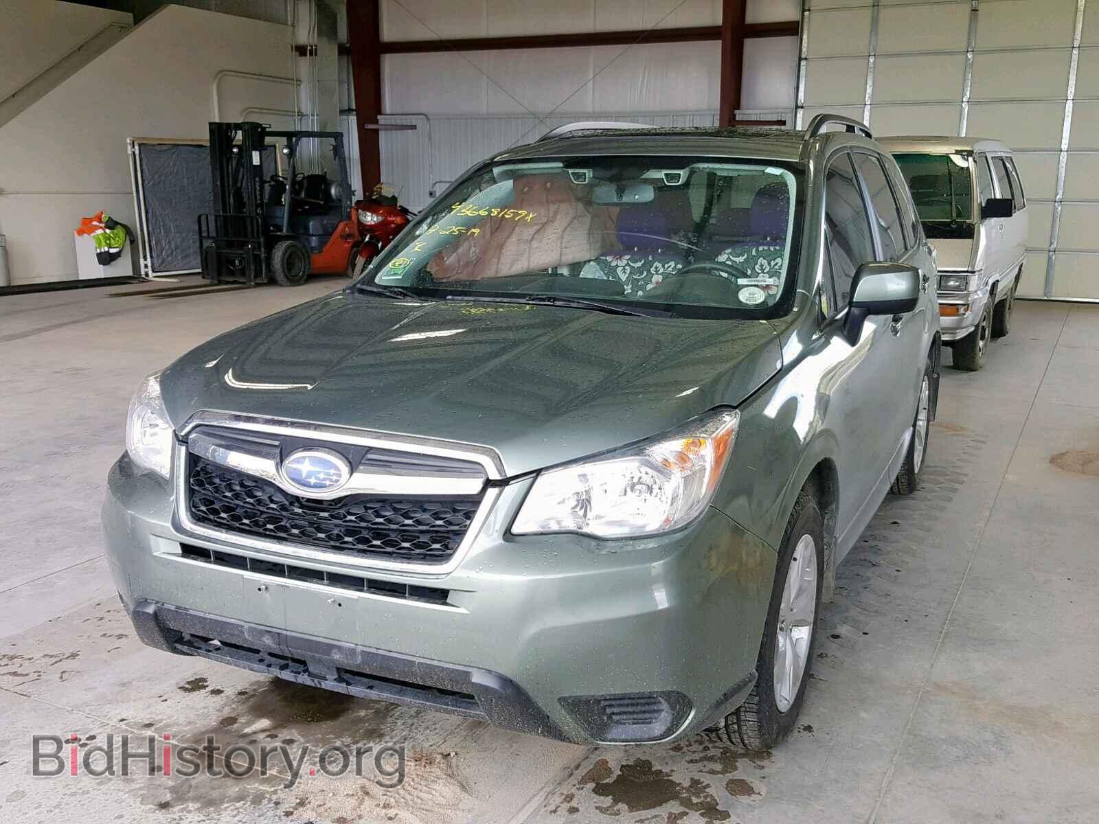 2015 SUBARU FORESTER - VIN: JF2SJAGC1FH514799 - Фото 2