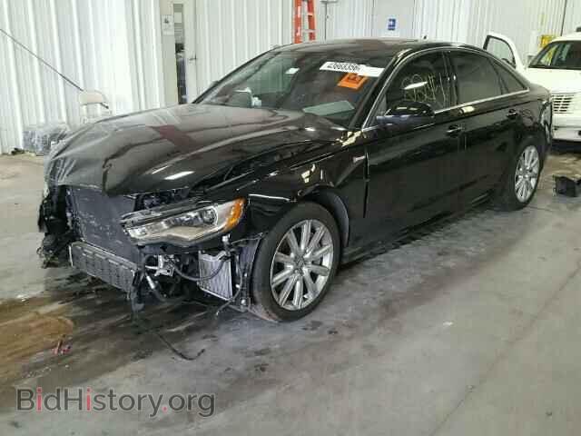 2014 AUDI A6 - VIN: WAUHGAFC7EN026687 - Фото 2