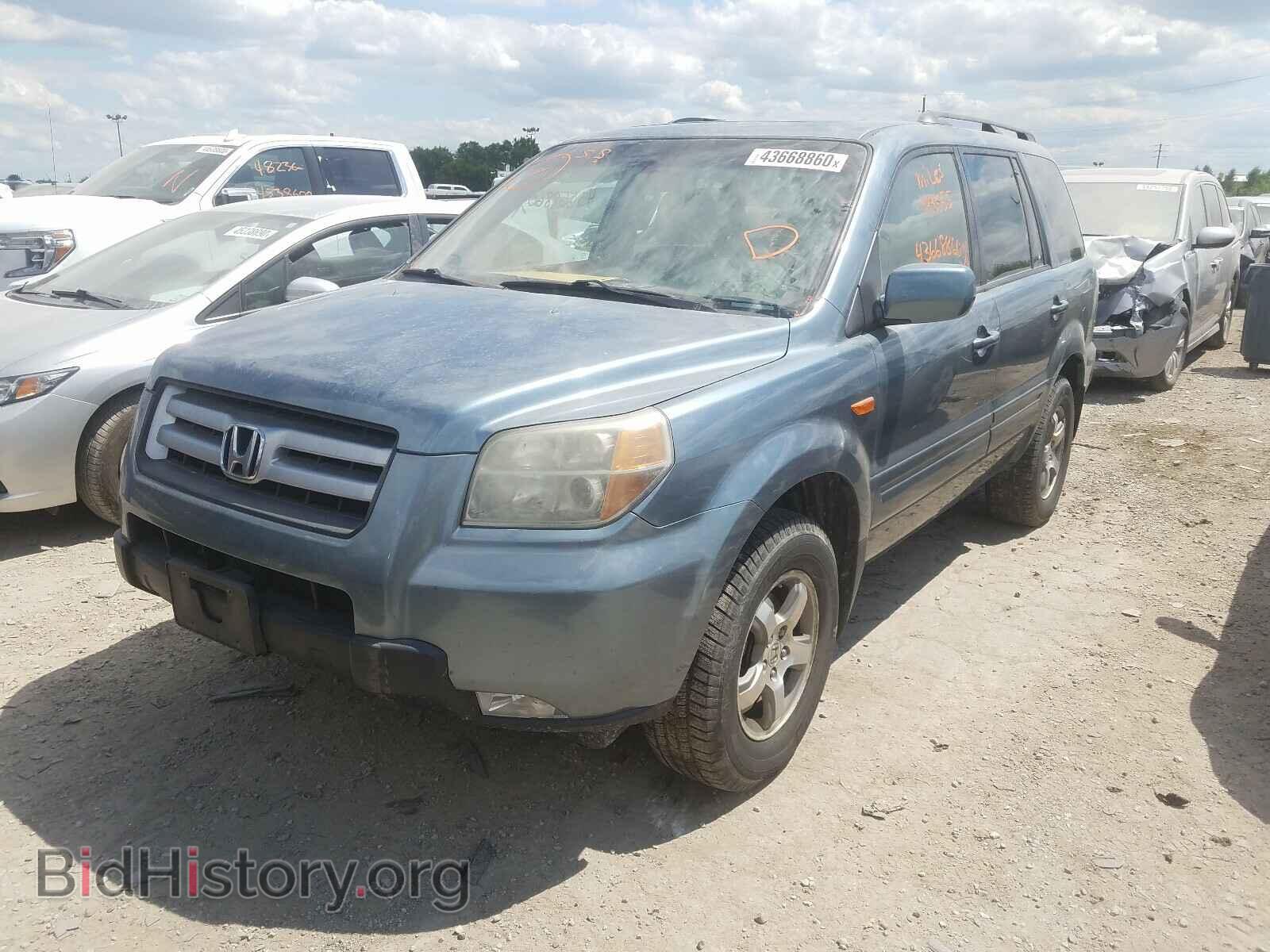 2006 HONDA PILOT - VIN: 2HKYF18546H520253 - Фото 2