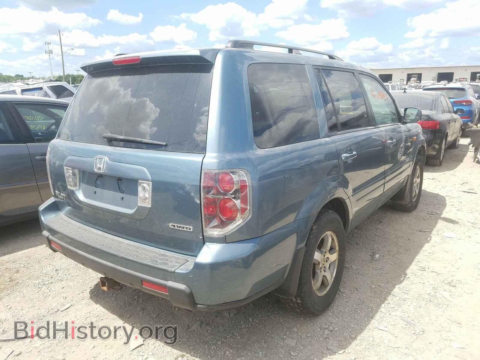 2006 HONDA PILOT - VIN: 2HKYF18546H520253 - Фото 4