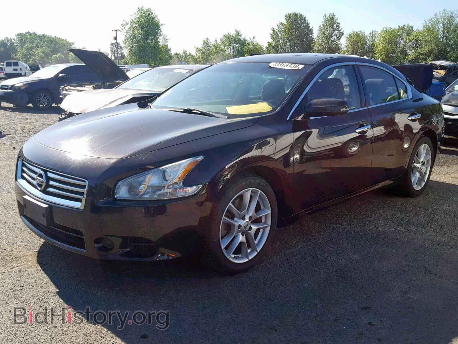 2013 NISSAN MAXIMA S - VIN: 1N4AA5APXDC830456 - Фото 2