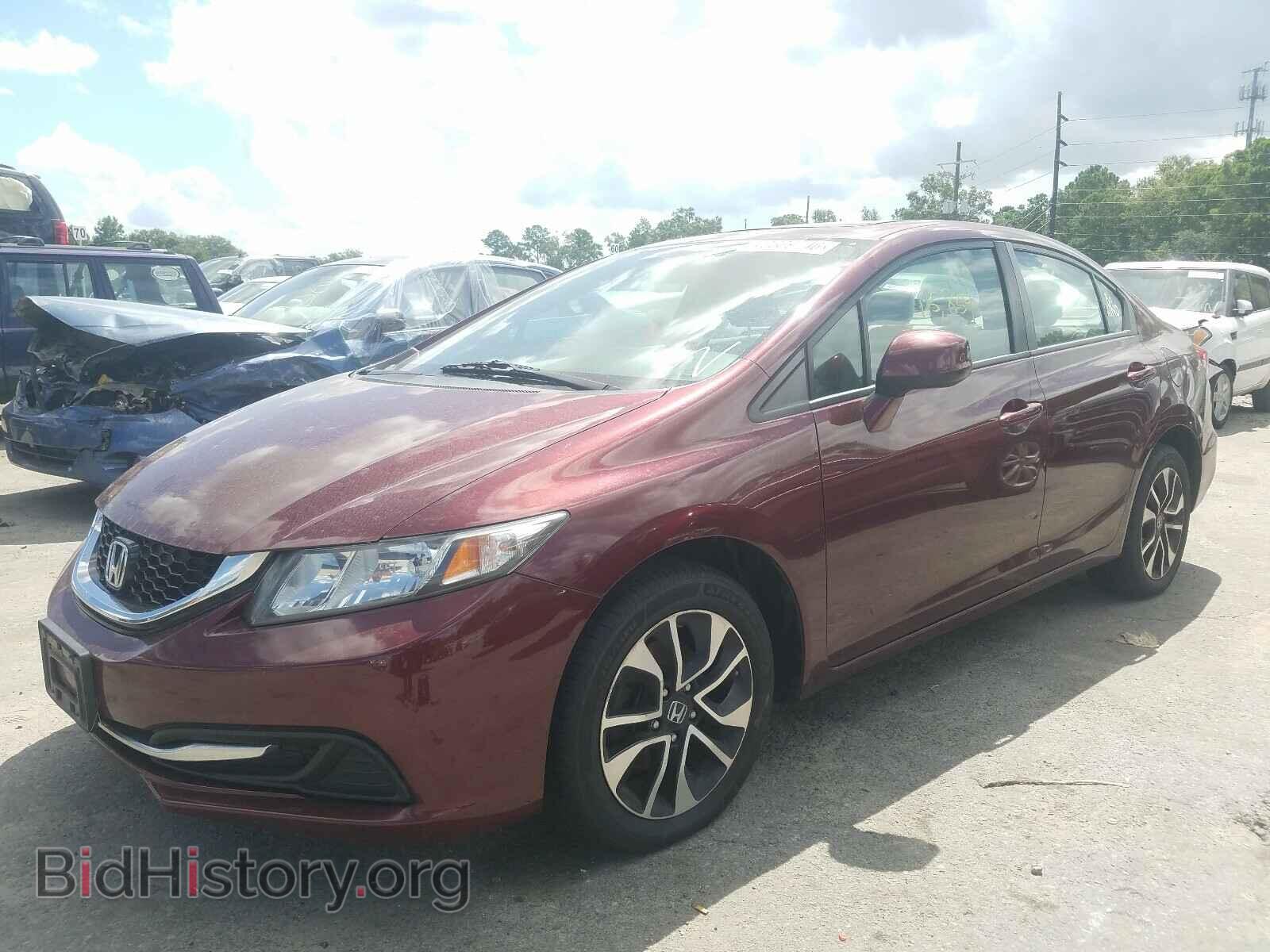 2013 HONDA CIVIC - VIN: 19XFB2F87DE285841 - Фото 2