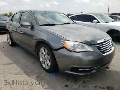 2013 Chrysler 200 200 Tourin, серый — VIN 1C3CCBBB2DN734456, Copart