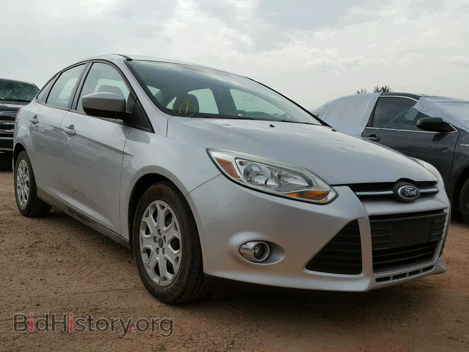 2012 Ford FOCUS Focus SE (VIN 1FAHP3F21CL417631) — photo 1 of 10, Copart, damage: hail
