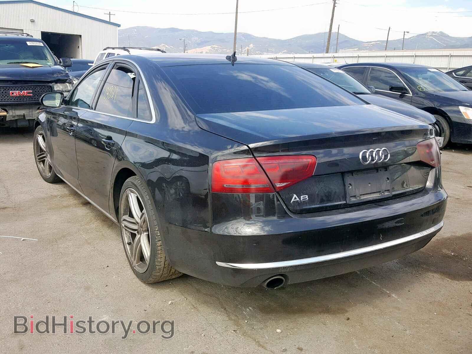 2013 AUDI A8 - VIN: WAUAGAFD9DN003811 - Фото 3