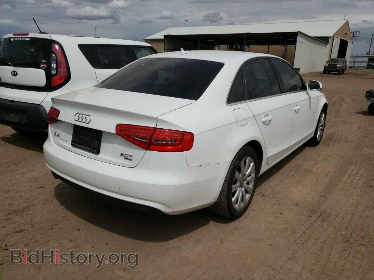 2013 AUDI A4 - VIN: WAUBFAFL4DN028534 - Фото 4