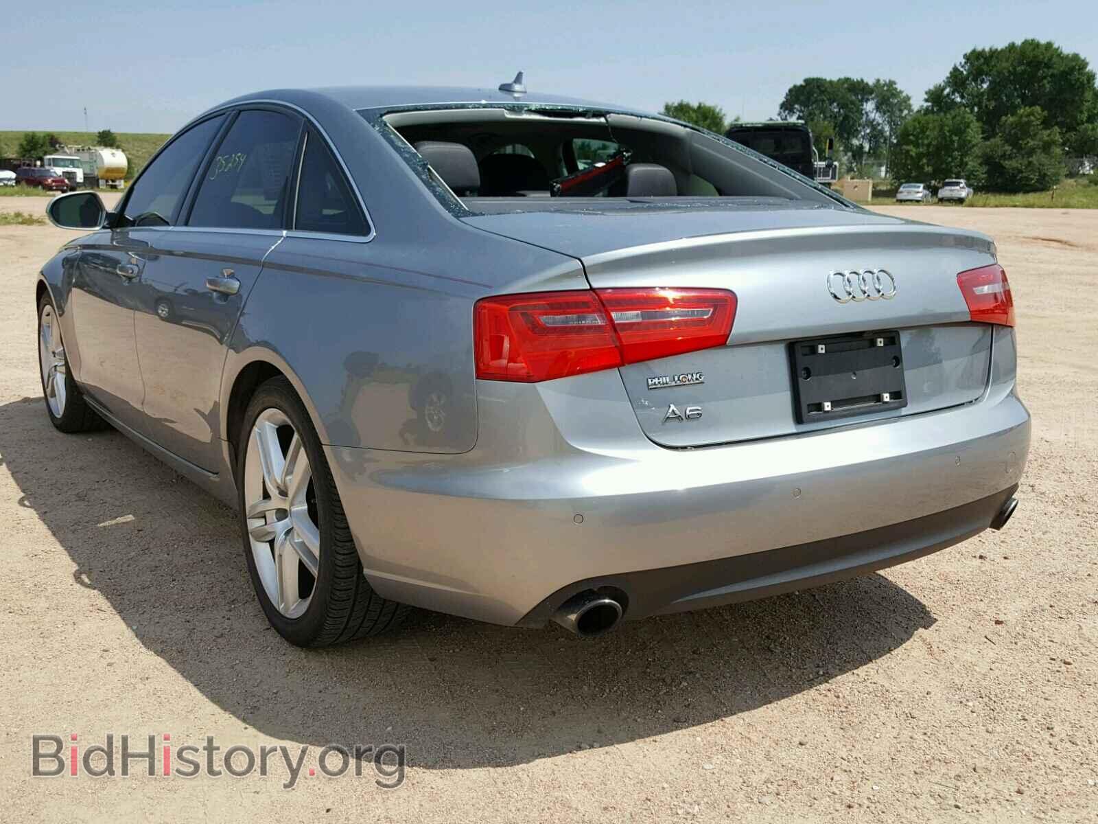 2014 AUDI A6 - VIN: WAUGFAFC4EN106270 - Фото 3