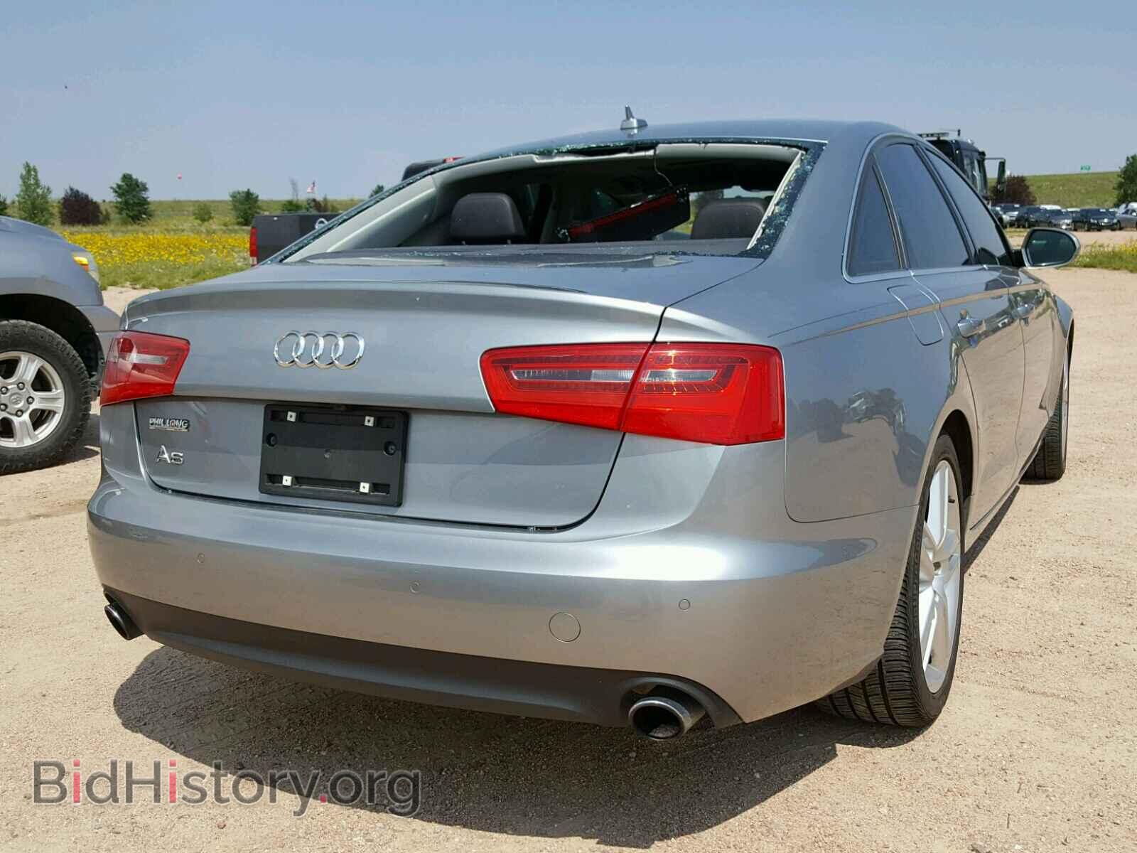 2014 AUDI A6 - VIN: WAUGFAFC4EN106270 - Фото 4
