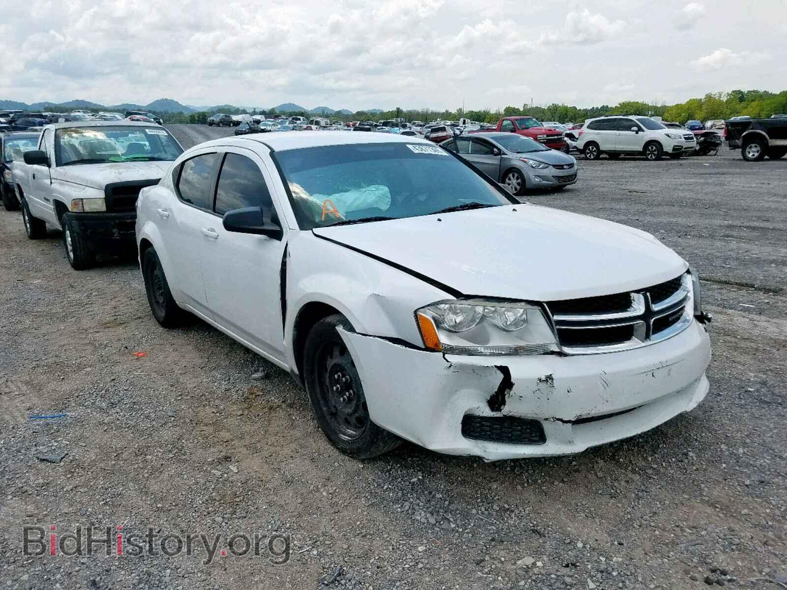 Photo 1C3CDZAB2EN193580 - DODGE AVENGER 2014