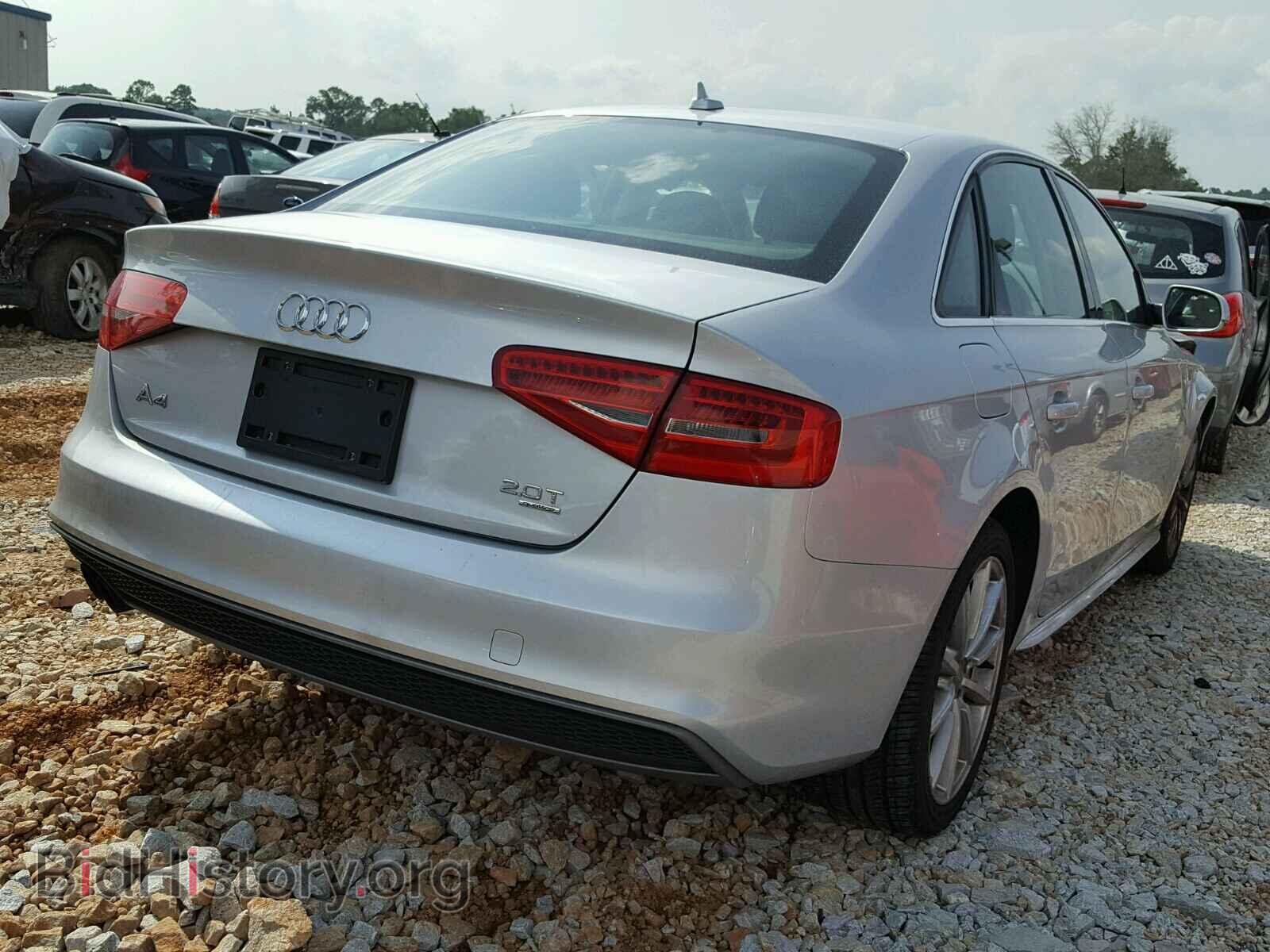 2014 AUDI A4 - VIN: WAUFFAFL6EN006702 - Фото 4