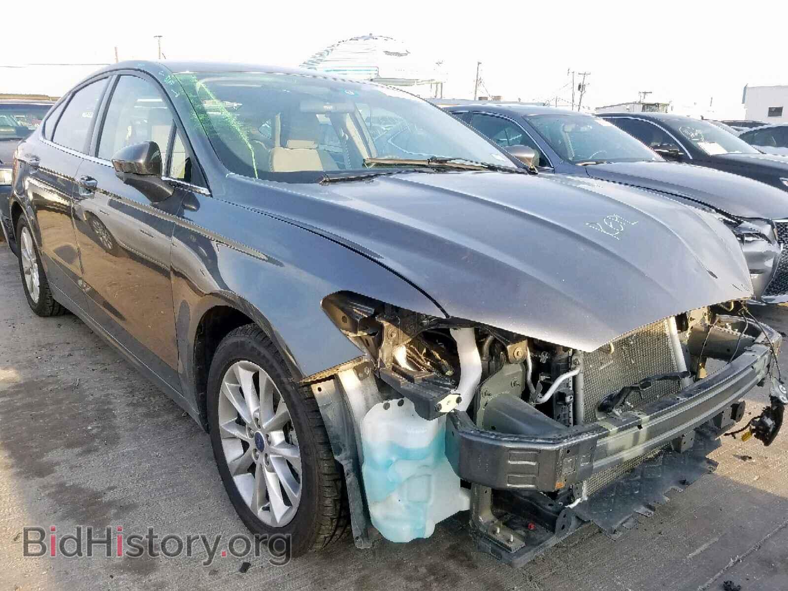 Фотография 3FA6P0H73HR254777 - FORD FUSION SE 2017