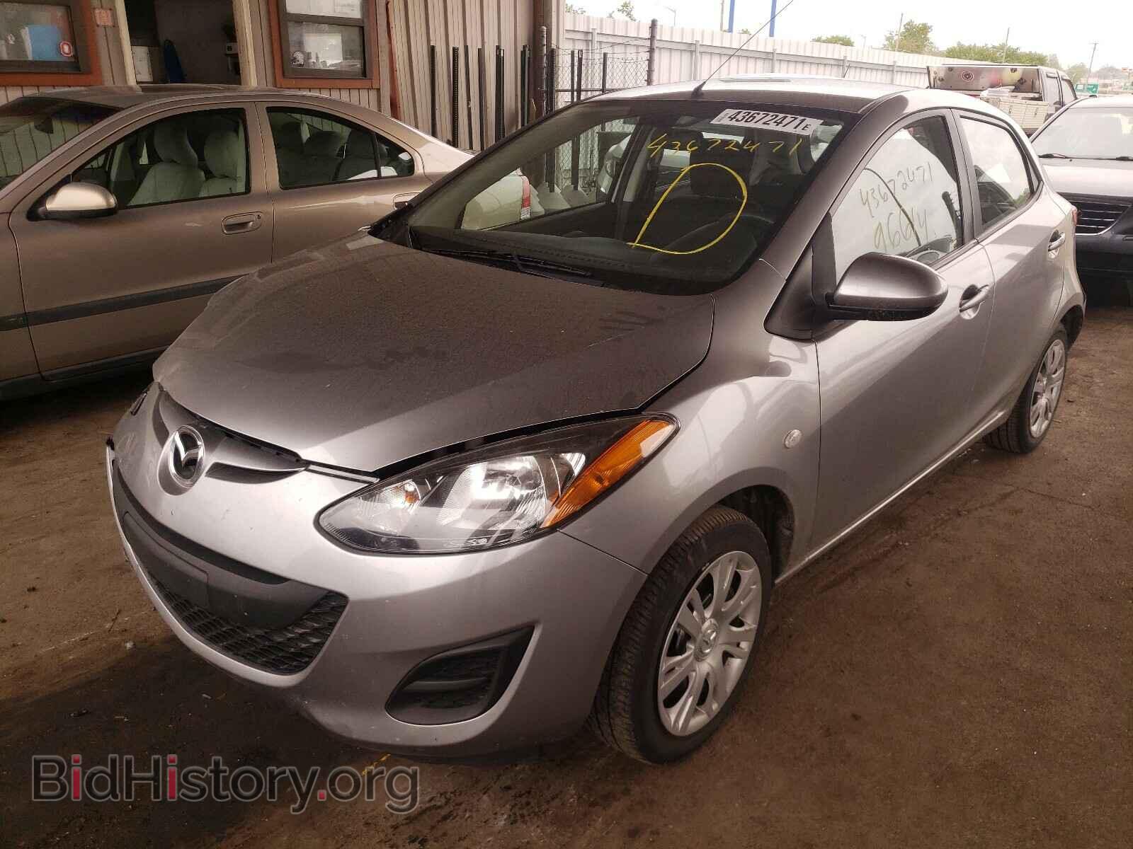 2011 MAZDA 2 - VIN: JM1DE1HY4B0110538 - Фото 2