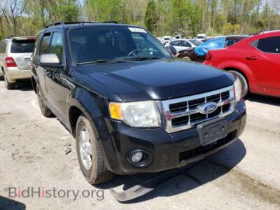 2010 Ford ESCAPE Escape XLT, черный — VIN 1FMCU0D77AKC45727, Copart
