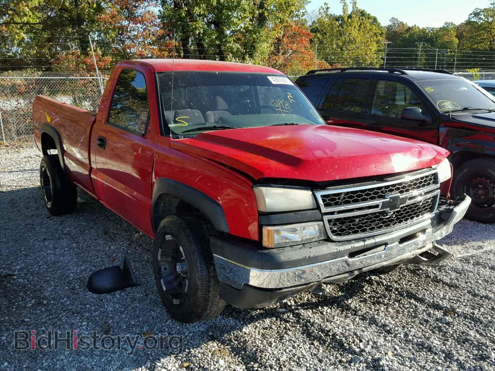 Фотография 1GCEK14V96E117521 - CHEVROLET SILVERADO 2006