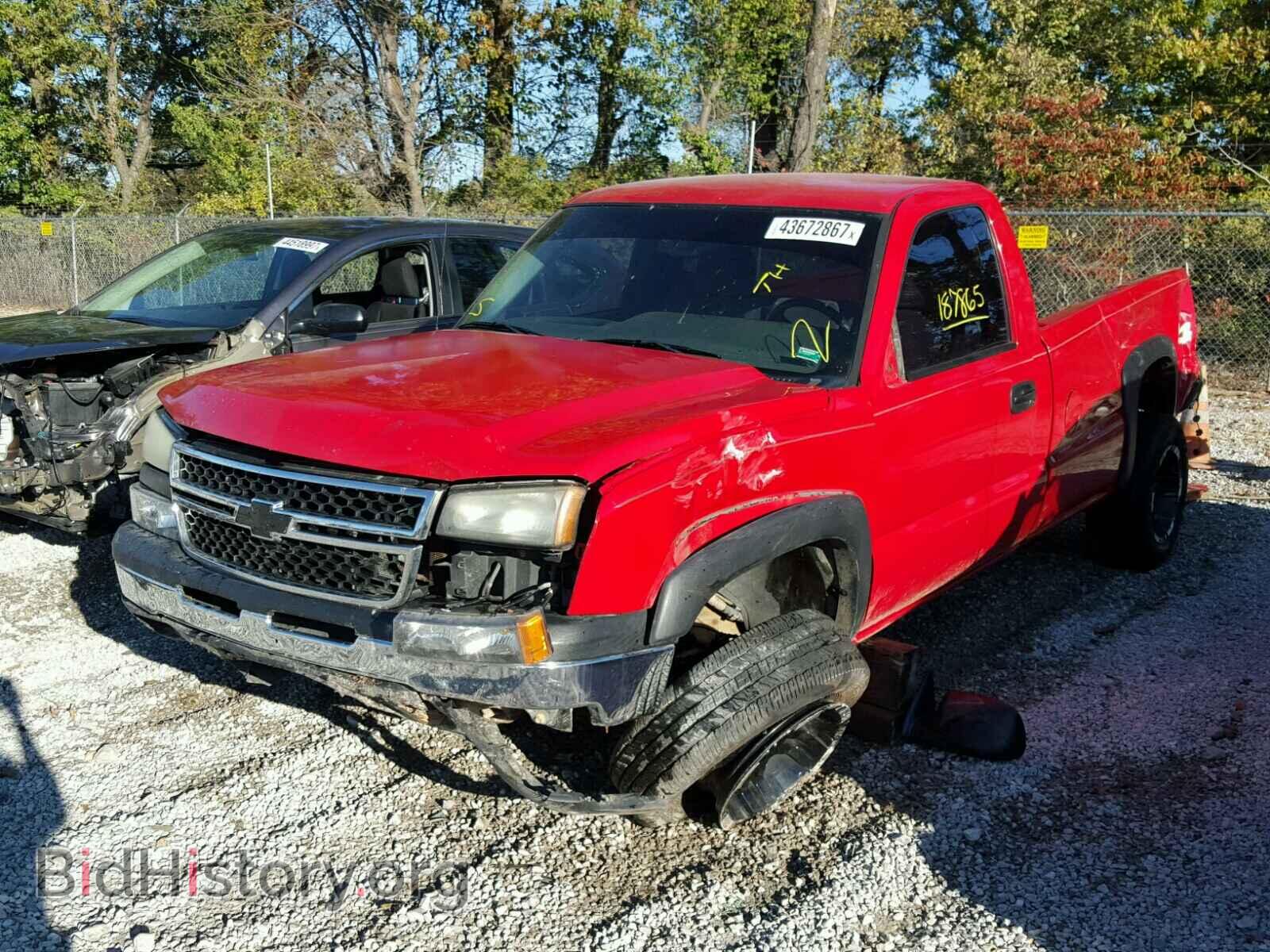 2006 CHEVROLET SILVERADO - VIN: 1GCEK14V96E117521 - Фото 2