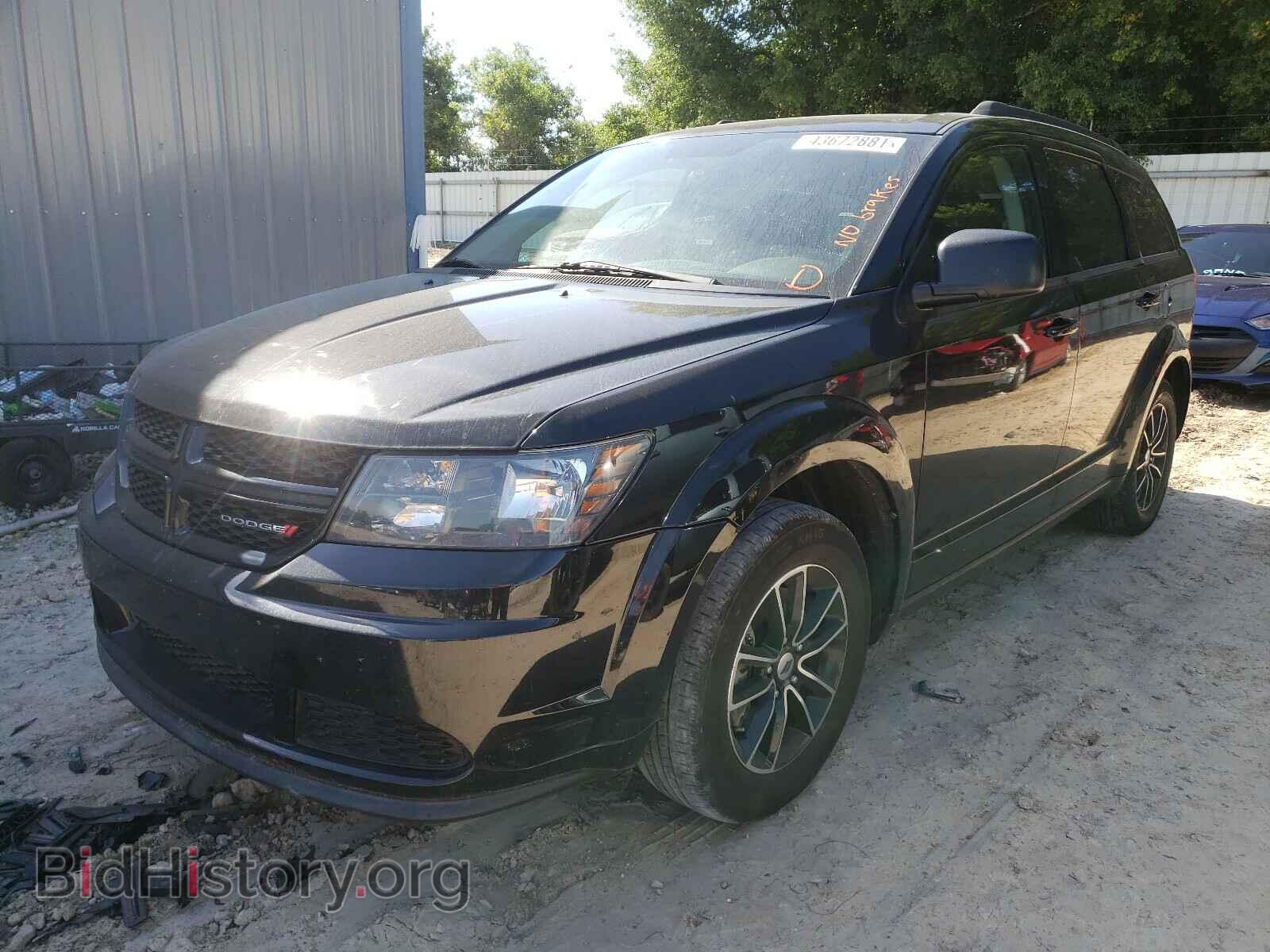 2018 DODGE JOURNEY - VIN: 3C4PDCAB3JT254133 - Фото 2