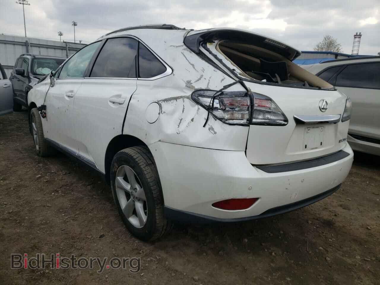 2012 LEXUS RX350 - VIN: 2T2BK1BA7CC148988 - Фото 3