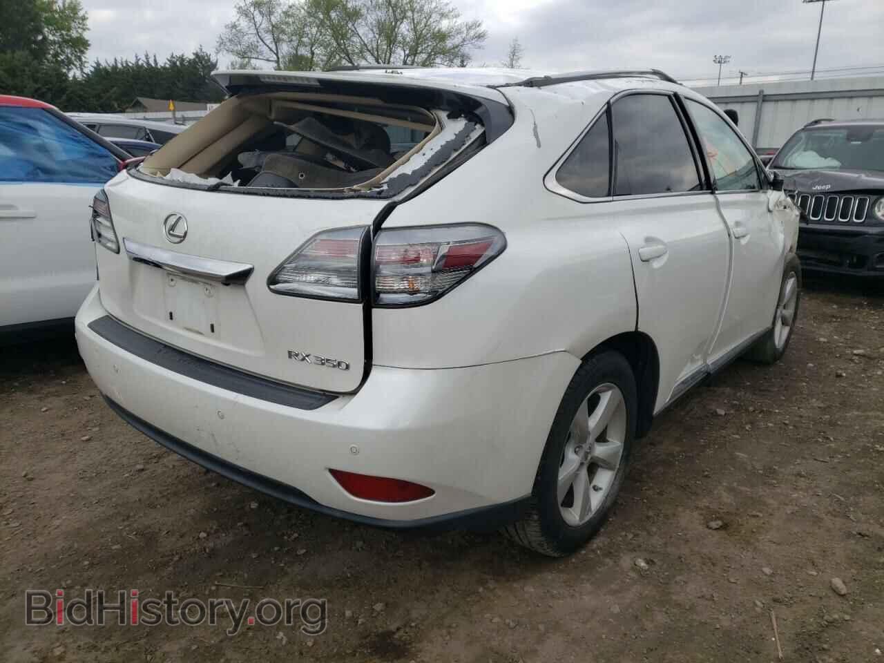2012 LEXUS RX350 - VIN: 2T2BK1BA7CC148988 - Фото 4