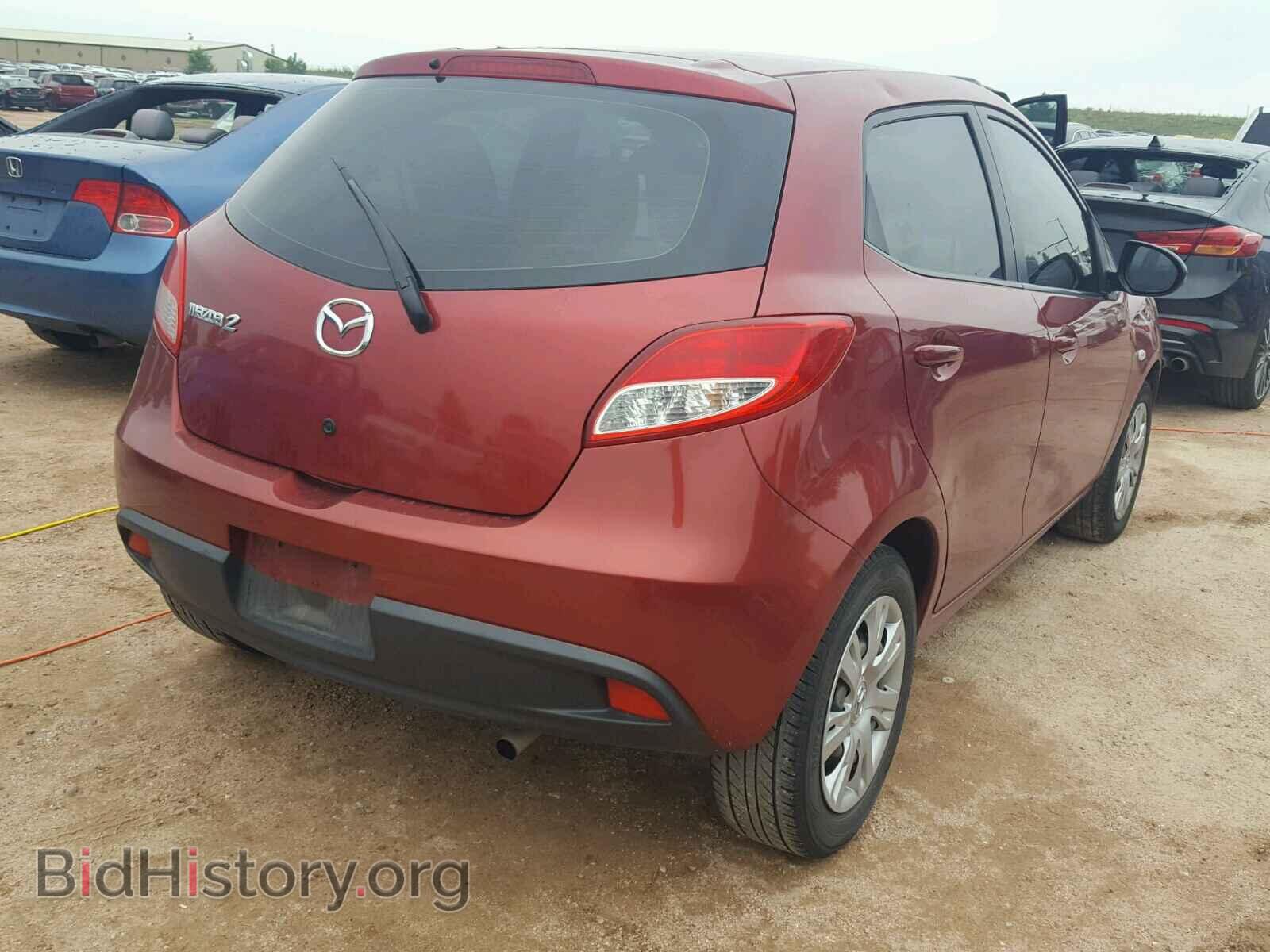 2014 MAZDA 2 - VIN: JM1DE1KZXE0186738 - Фото 4