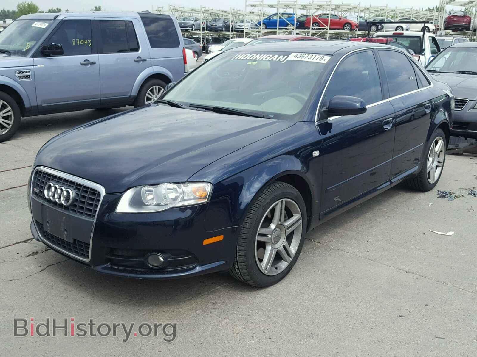 2008 AUDI A4 - VIN: WAUDF78E78A013209 - Фото 2