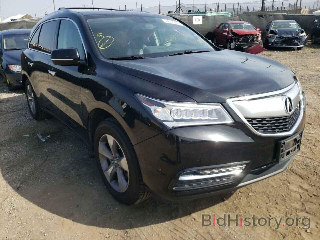 Фотография 5FRYD4H29EB026768 - ACURA MDX 2014