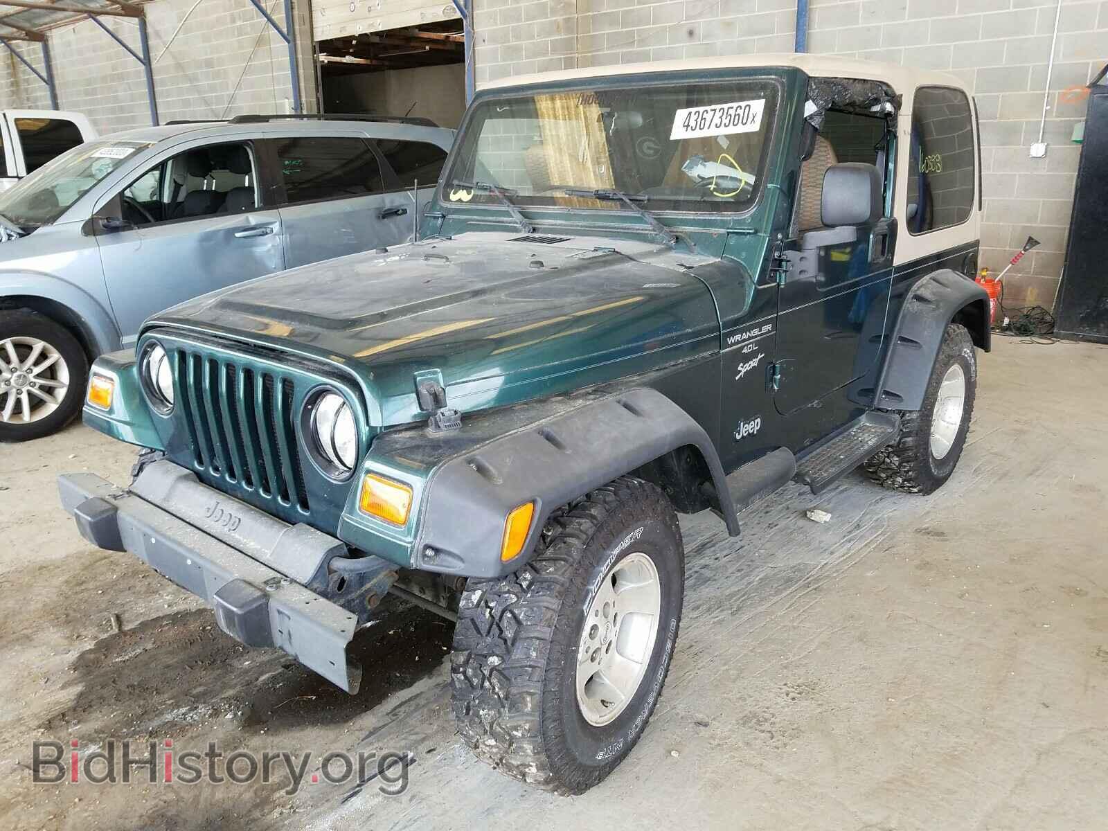 2000 JEEP WRANGLER - VIN: 1J4FA49S3YP723406 - Фото 2