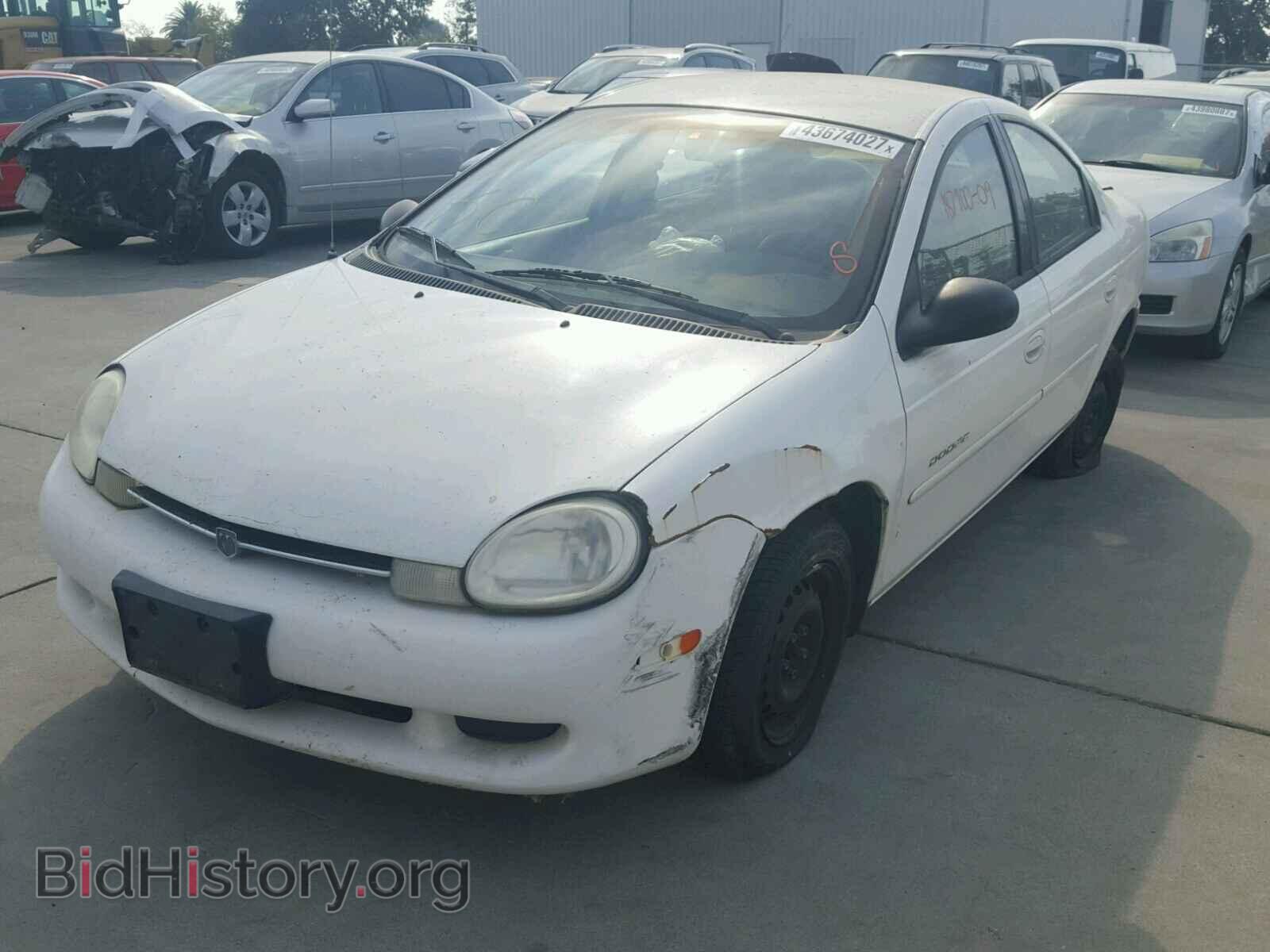 2001 DODGE NEON - VIN: 1B3ES46C71D252722 - Фото 2