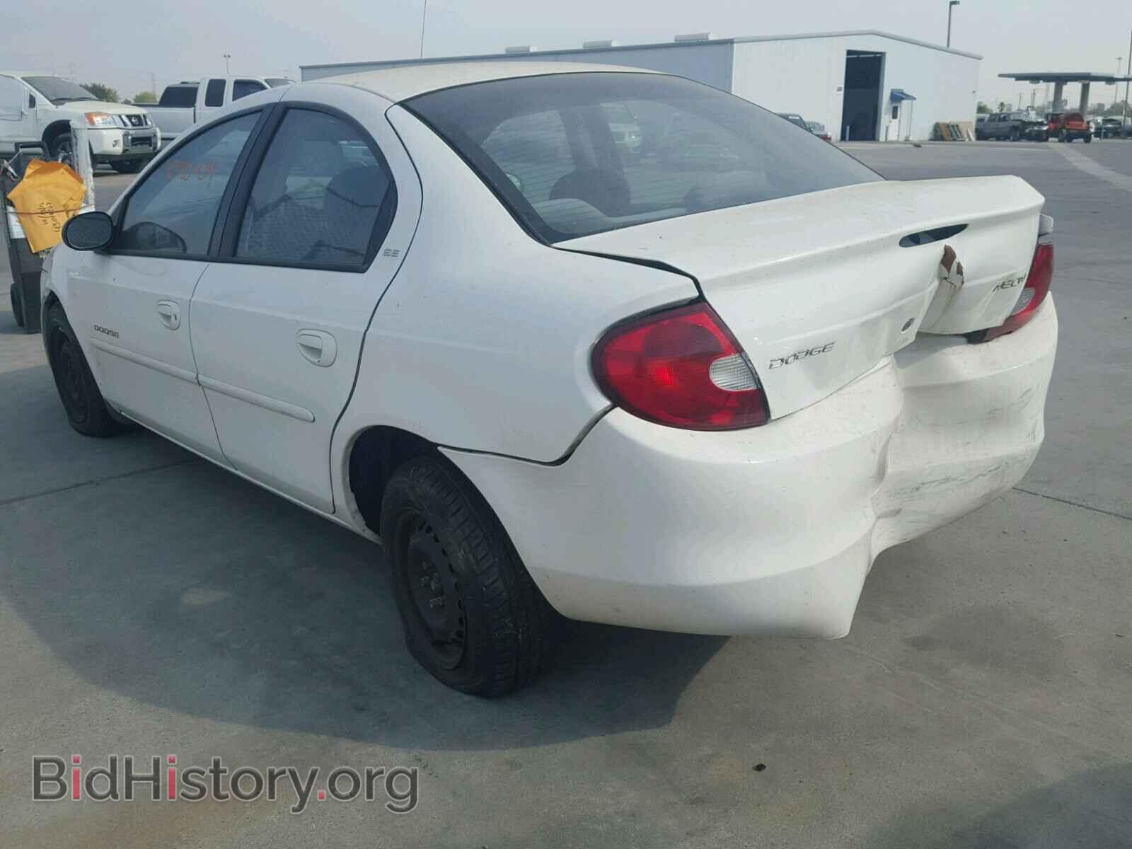 2001 DODGE NEON - VIN: 1B3ES46C71D252722 - Фото 3