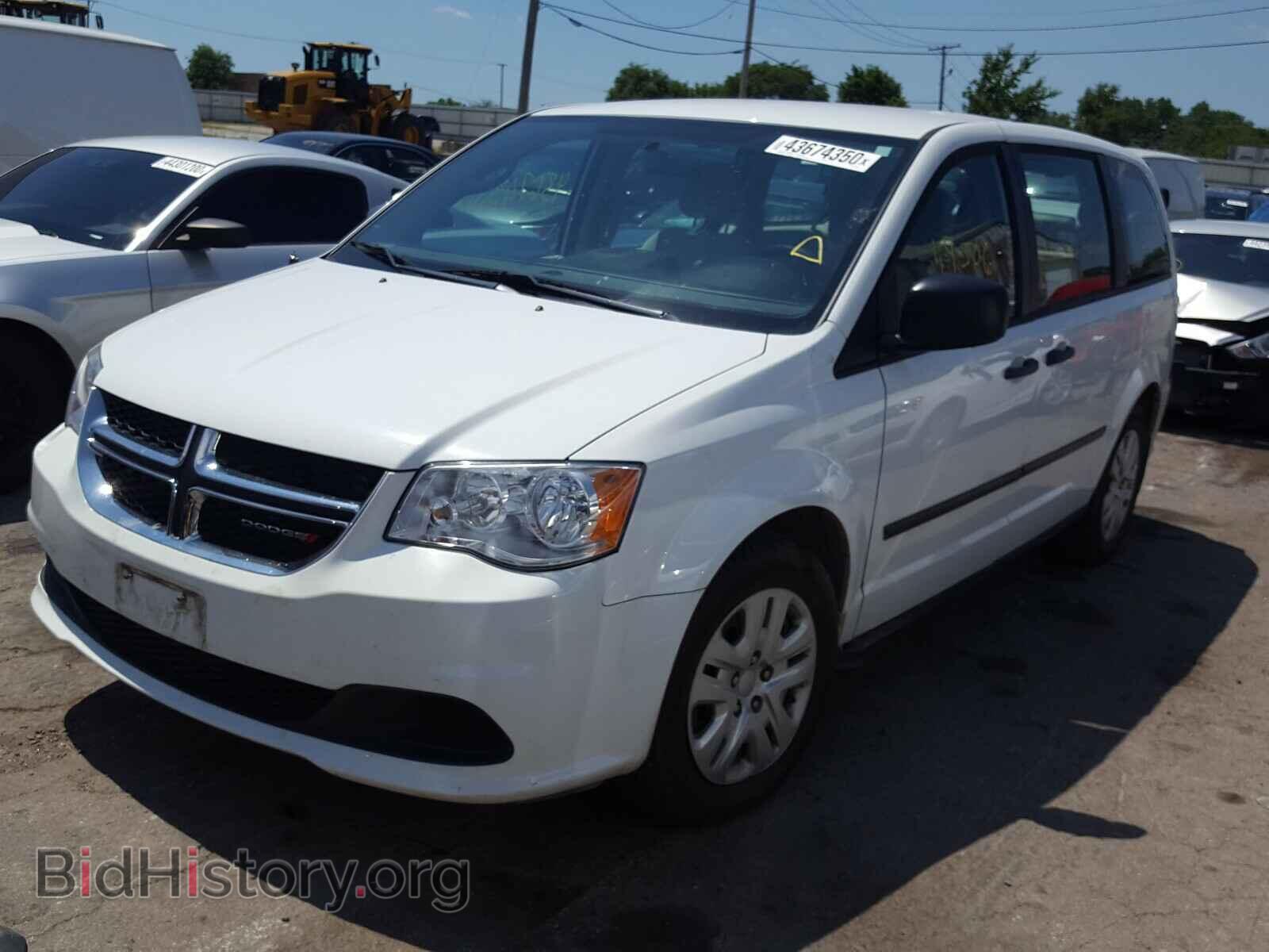 2014 DODGE CARAVAN - VIN: 2C4RDGBG5ER129427 - Фото 2