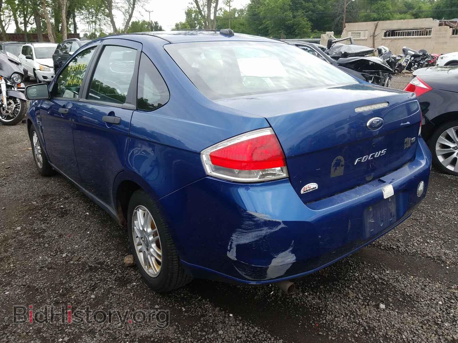 2008 FORD FOCUS - VIN: 1FAHP35N78W268739 - Фото 3