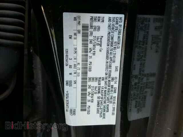 2014 FORD FOCUS - VIN: 1FADP3F24EL277625 - Photo 10
