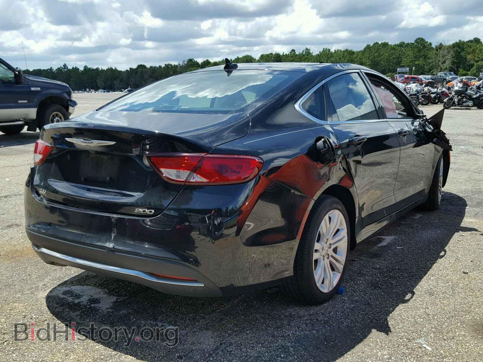 2016 CHRYSLER 200 - VIN: 1C3CCCAB6GN118920 - Фото 4