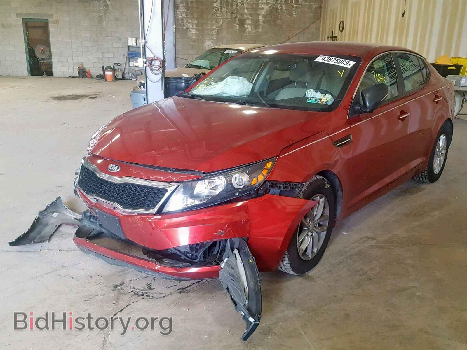 2013 KIA OPTIMA LX - VIN: 5XXGM4A75DG132892 - Фото 2