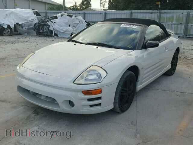 2003 MITSUBISHI ECLIPSE - VIN: 4A3AE75H93E166180 - Фото 2