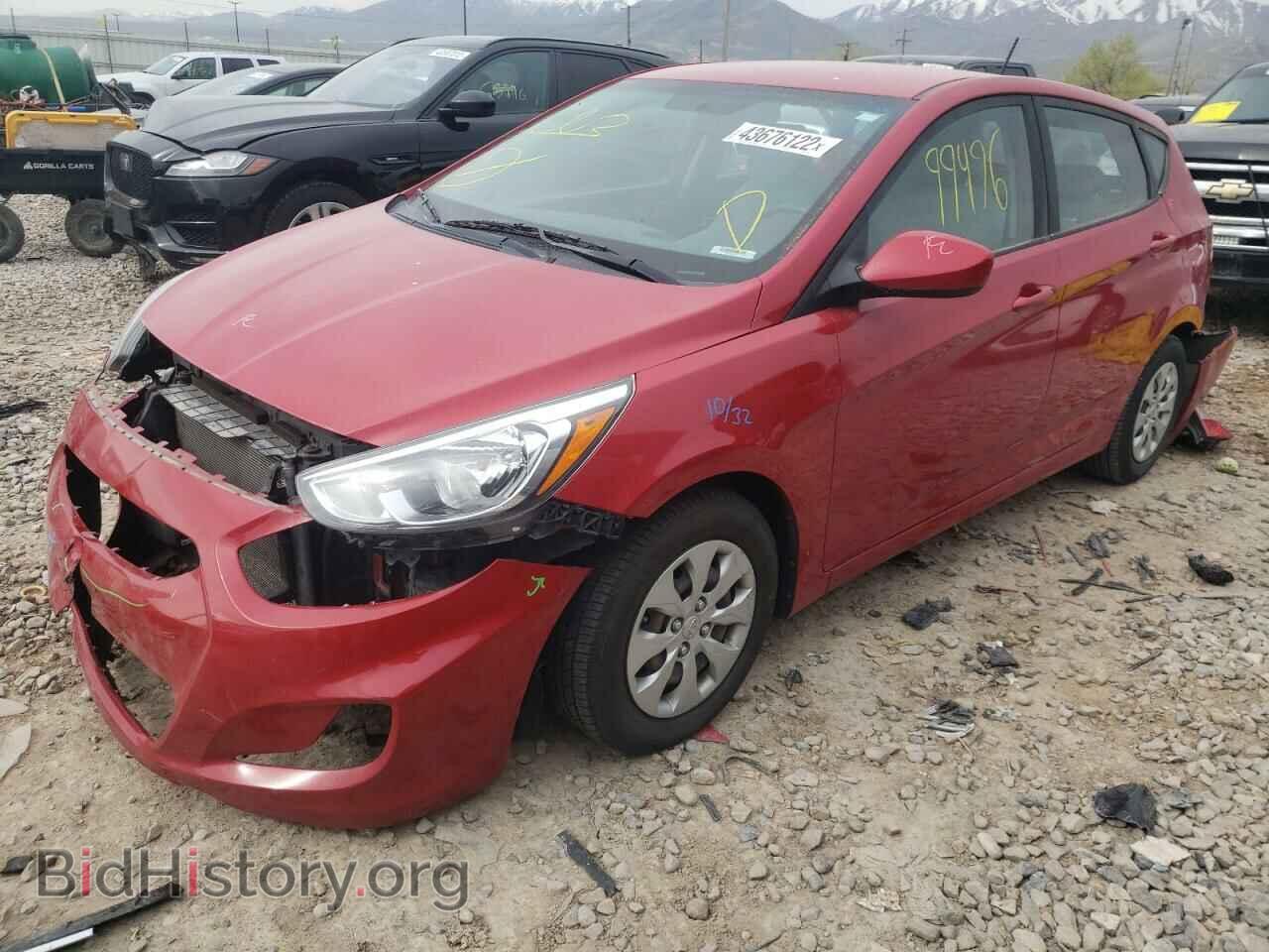 2016 HYUNDAI ACCENT - VIN: KMHCT5AE1GU283907 - Фото 2